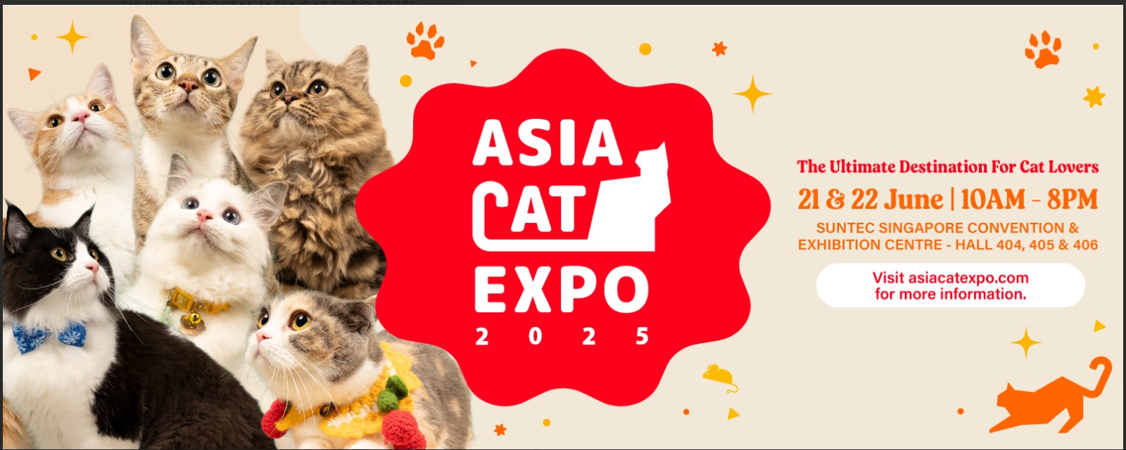2025 Asia Cat Expo banner