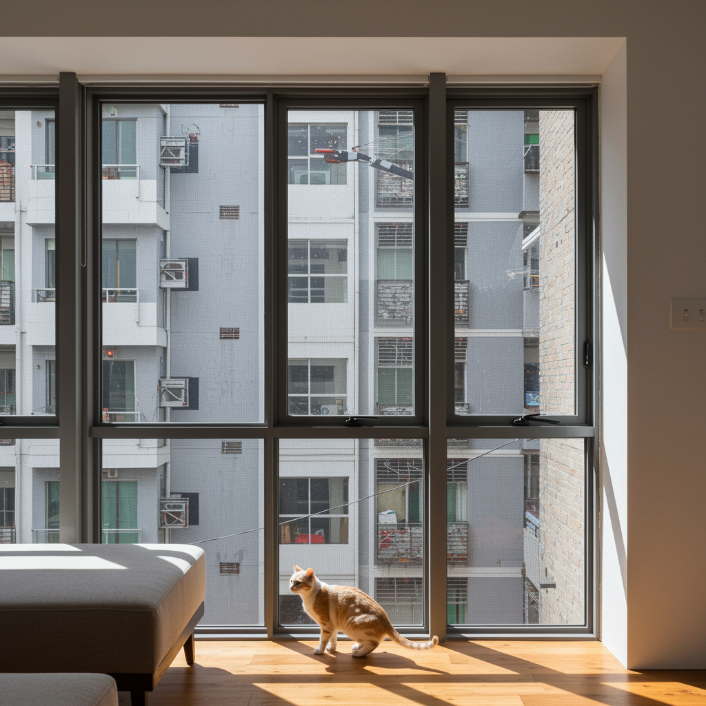 HDB Flat Cat Mesh