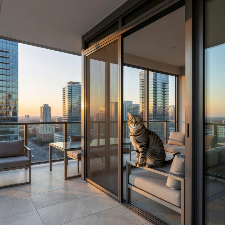 Balcony Grill for Cats